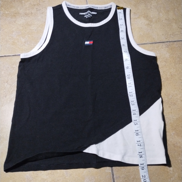 Vintage Tommy Hilfiger Sport Women's Embroidered Sleeveless Top Size Medium - Picture 7 of 7